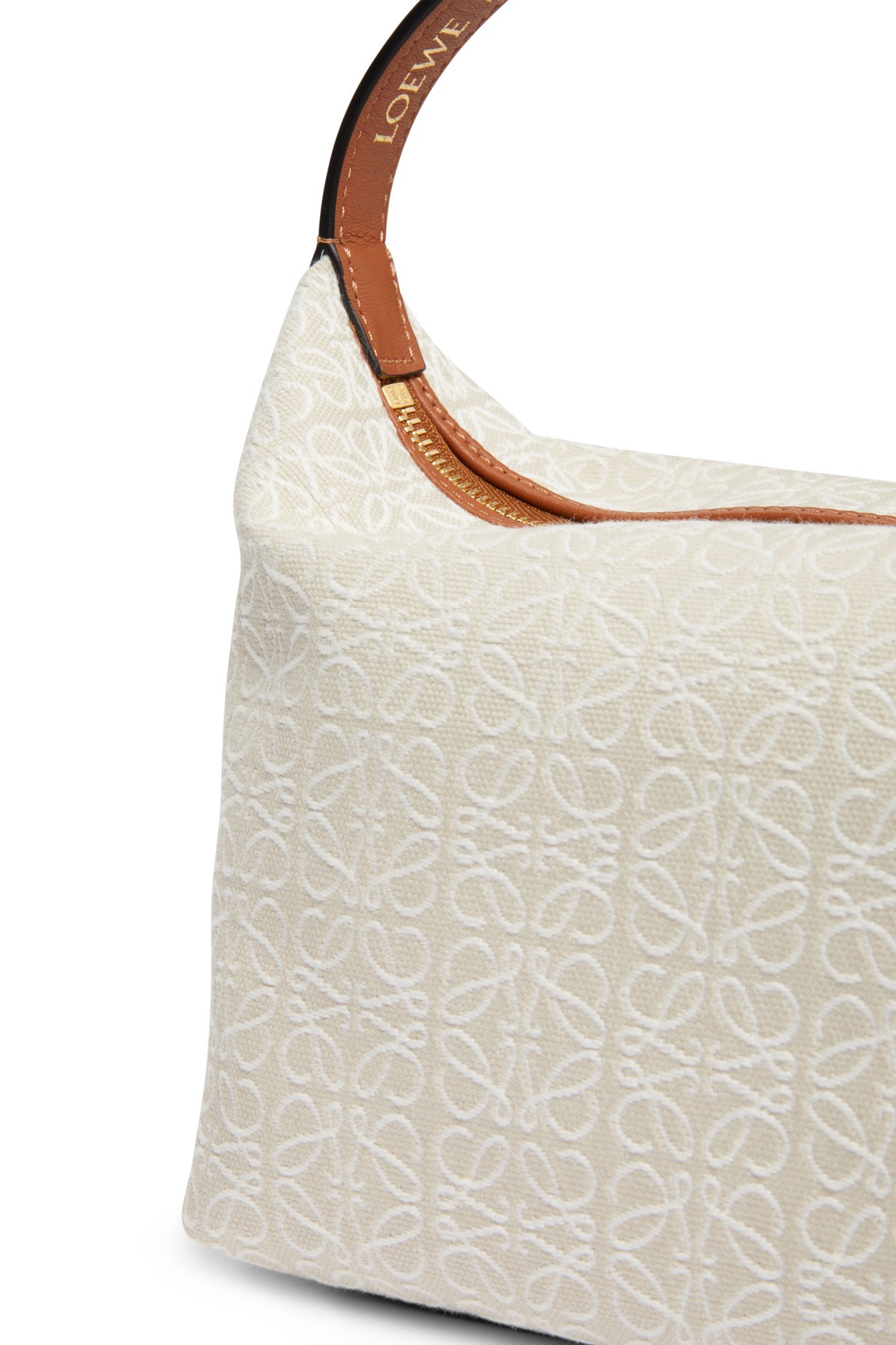 Cubi Small Anagram Tote in White - Loewe