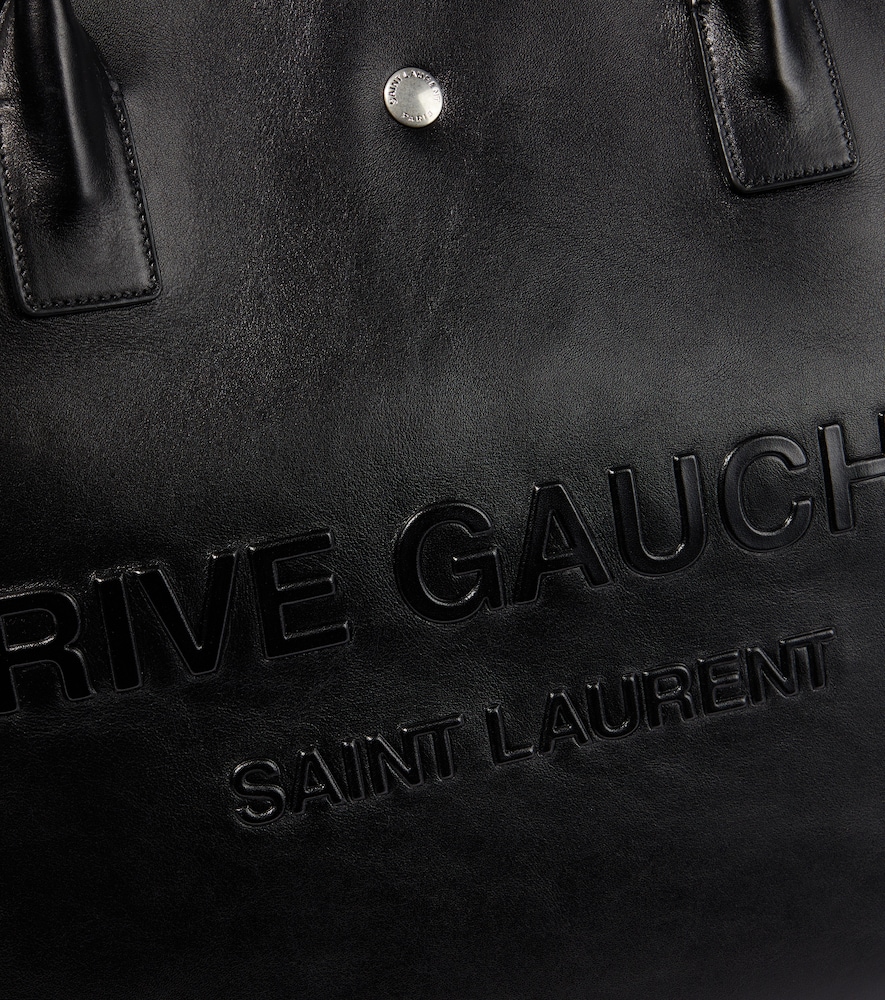 Saint Laurent - Rive Gauche Maxi leather tote bag Saint Laurent