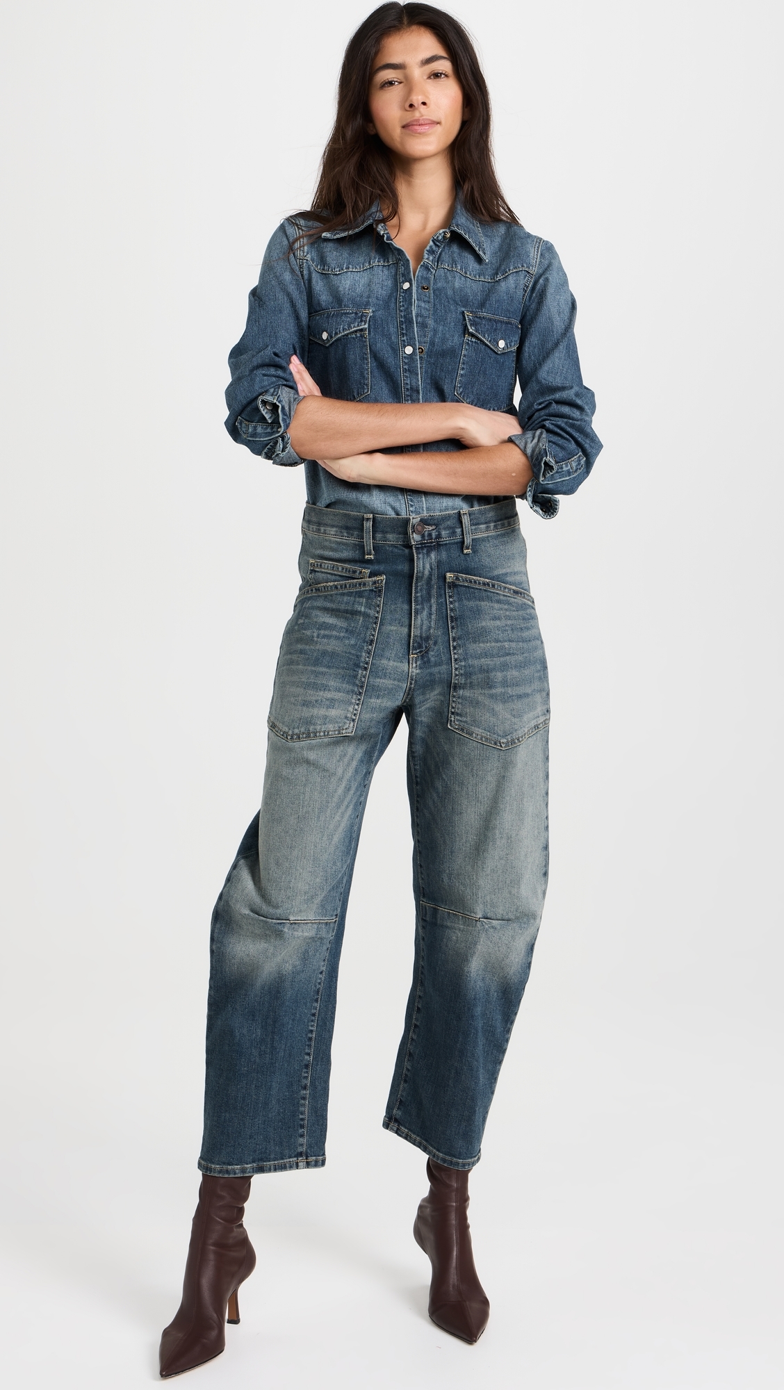 Travis Denim Shirt Classic Wash