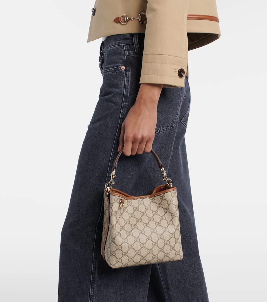 GG Emblem Small bucket bag