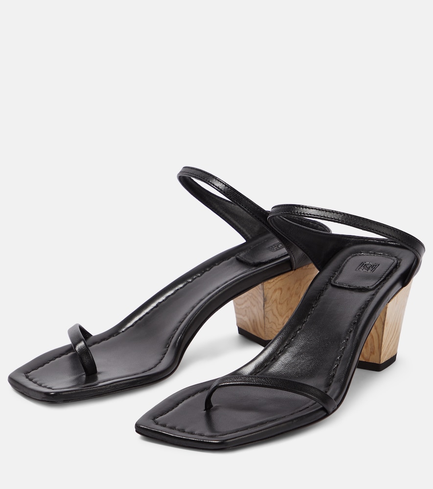 Toteme The City leather sandals