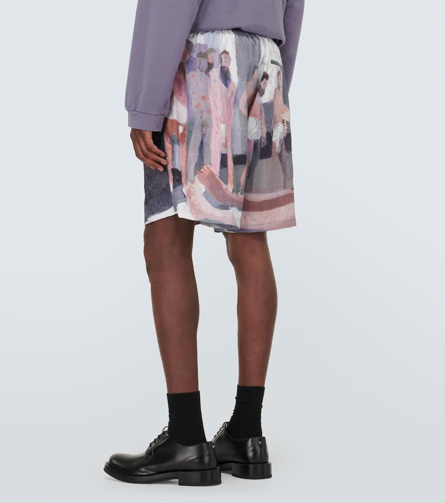 X Helen Verhoeven printed shorts