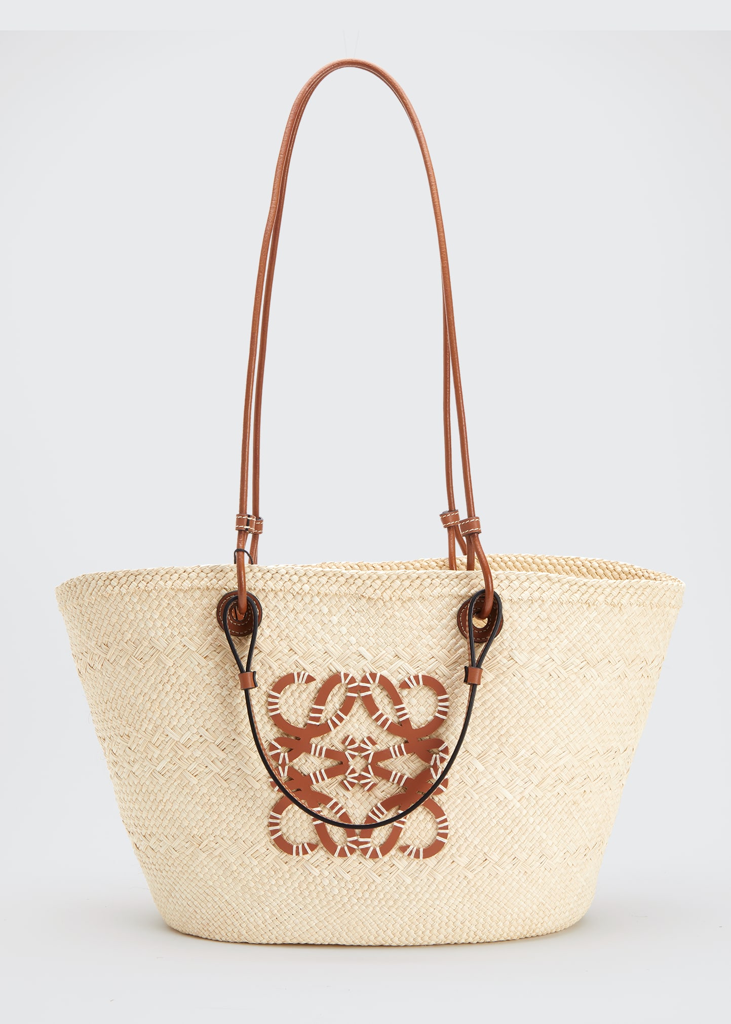 Loewe x Paula's Ibiza Anagram Basket Tote Bag