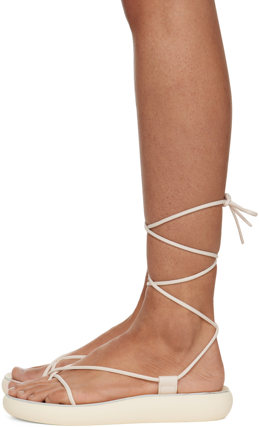 Ancient Greek Sandals Off-White Diakopes Comfort Sandals