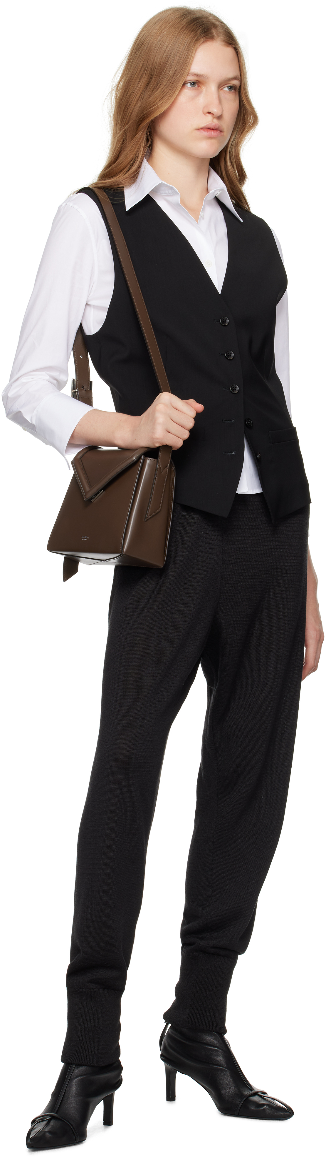 Max Mara Brown MM Bag