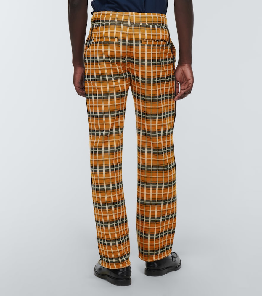 Samuel checked track pants