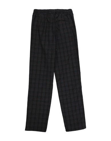 Kid Boy Pants Dark brown Size 14 Polyester, Cotton, Viscose, Elastane