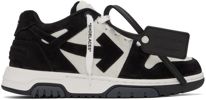 OFF-WHITE Black & White Out Of Office Sneakers - Realry: Your Fashion  Search Engine