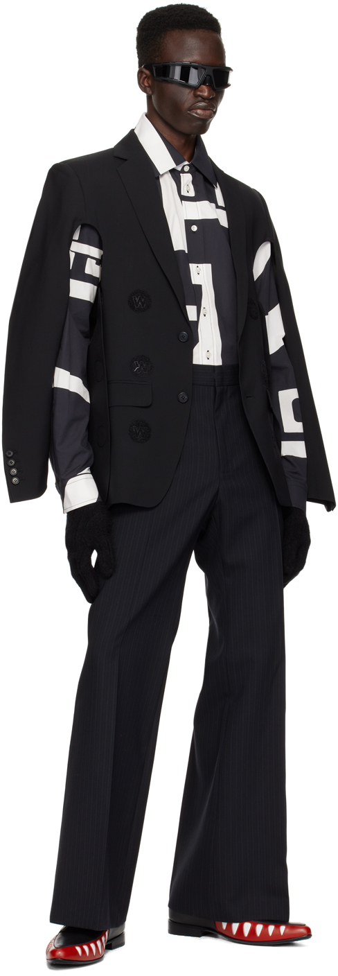 Walter Van Beirendonck Navy 2002 Elephant Trousers