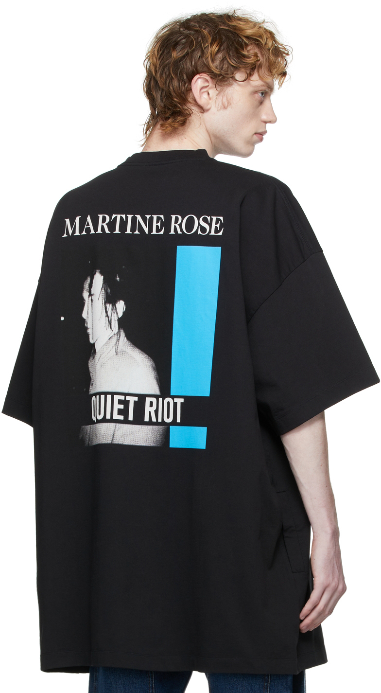 Martine Rose Oversized Quiet Riot Print T-shirt - White