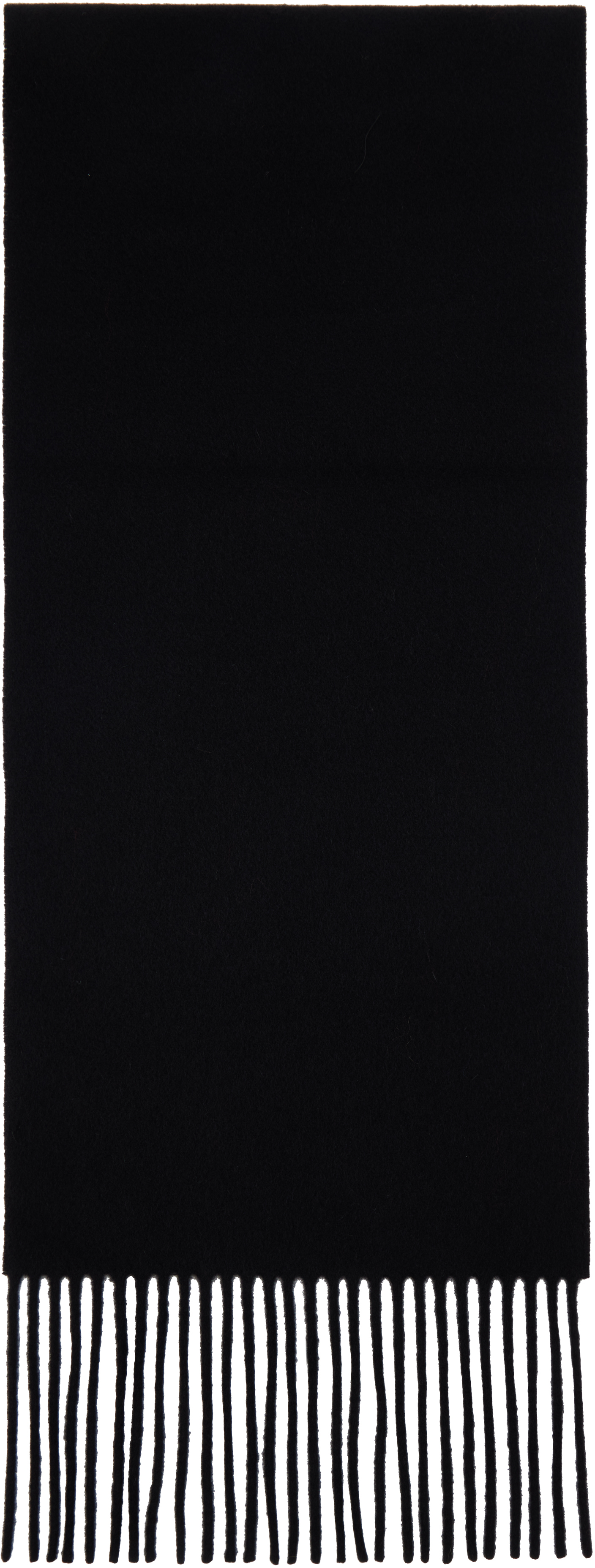 OUR LEGACY ブラック Estate マフラー