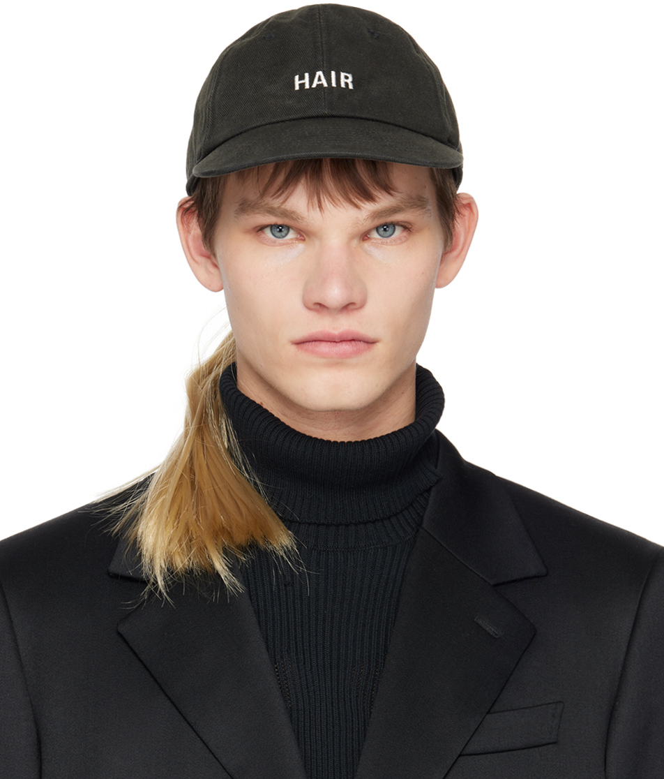 Doublet black hair ball cap - Realry: A global fashion sites