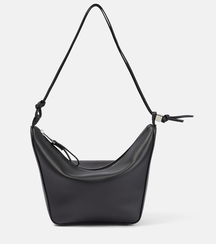 Hammock mini leather shoulder bag