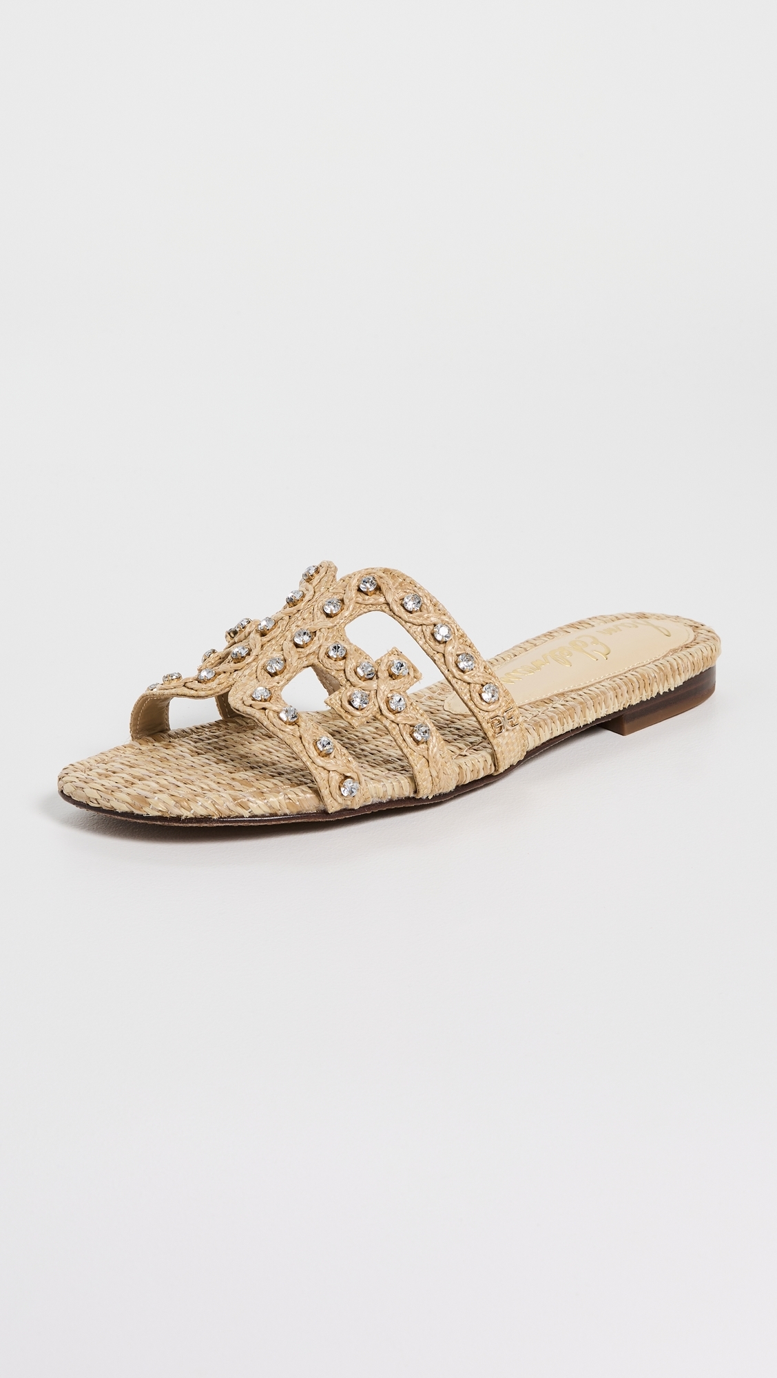 Sam Edelman Bay Jewel Slides Bleached Beechwood