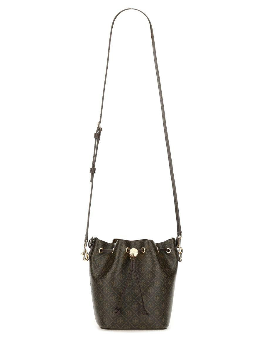 "T Monogram" Bucket Bag