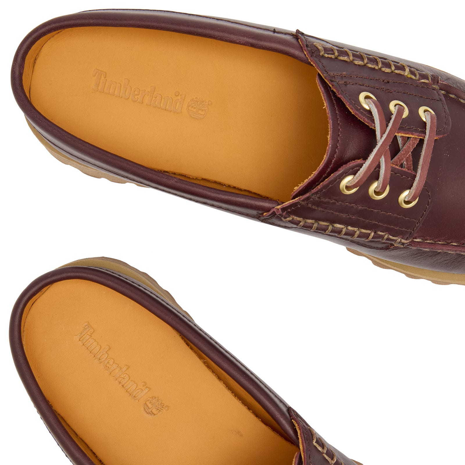 Men's 3 Eye Mule Burgundy Full Grain