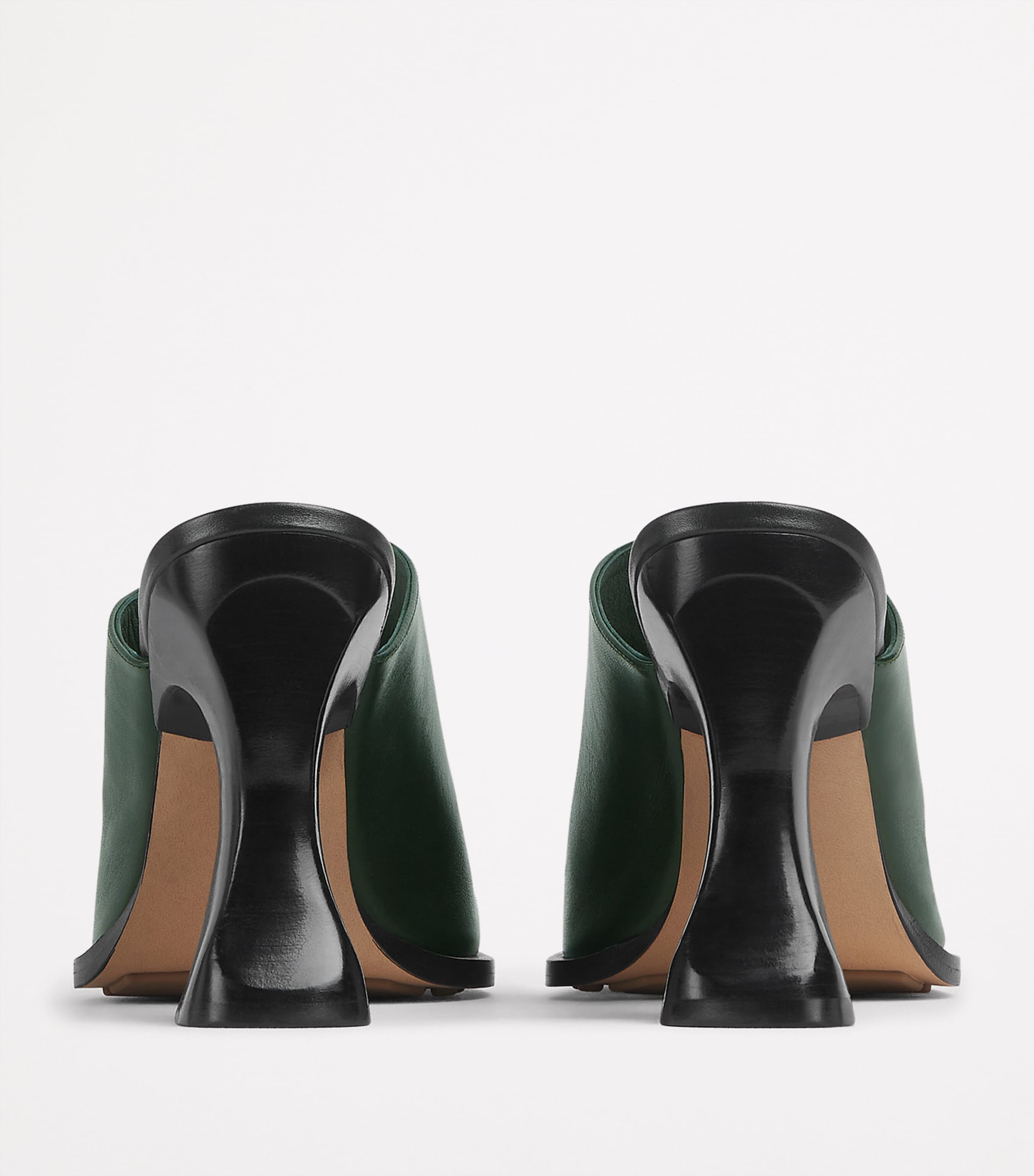 보테가 베네타 여성 Leather Cha-Cha Heeled Mules 100 000000000007736981