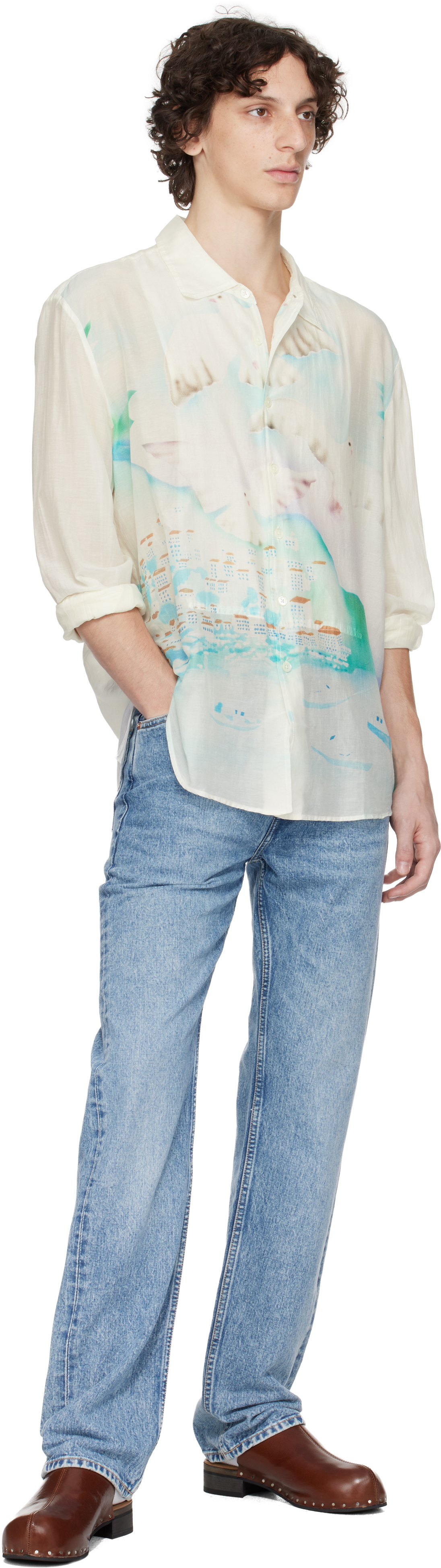 OUR LEGACY Off-White Adorn Shirt
