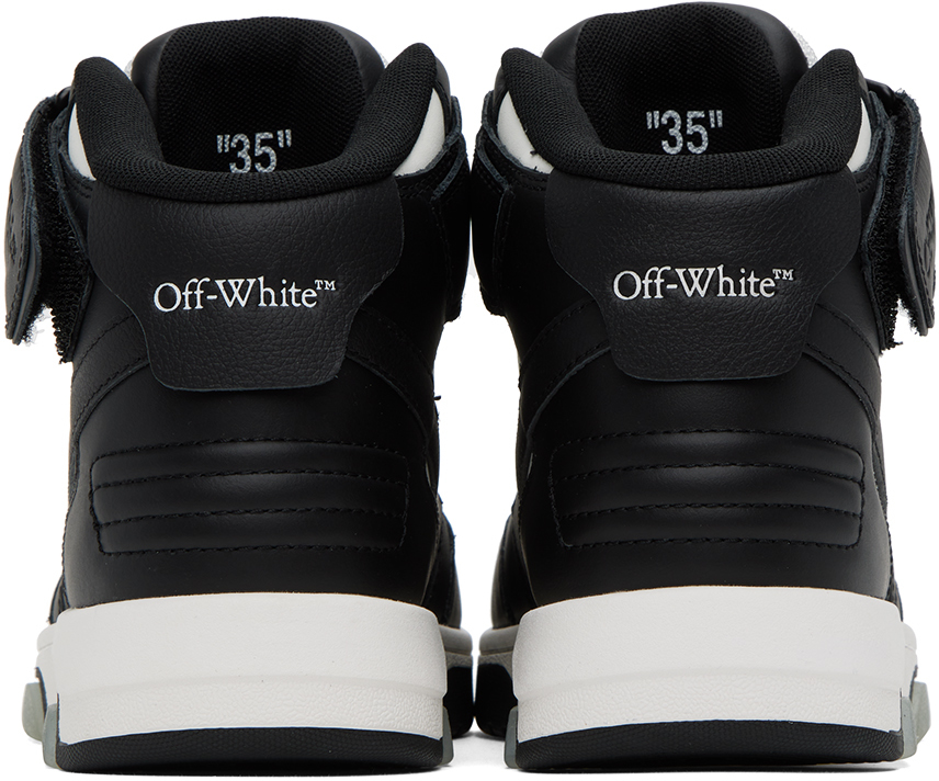 OFF-WHITE Black & White Out Of Office Sneakers - Realry: Your Fashion  Search Engine