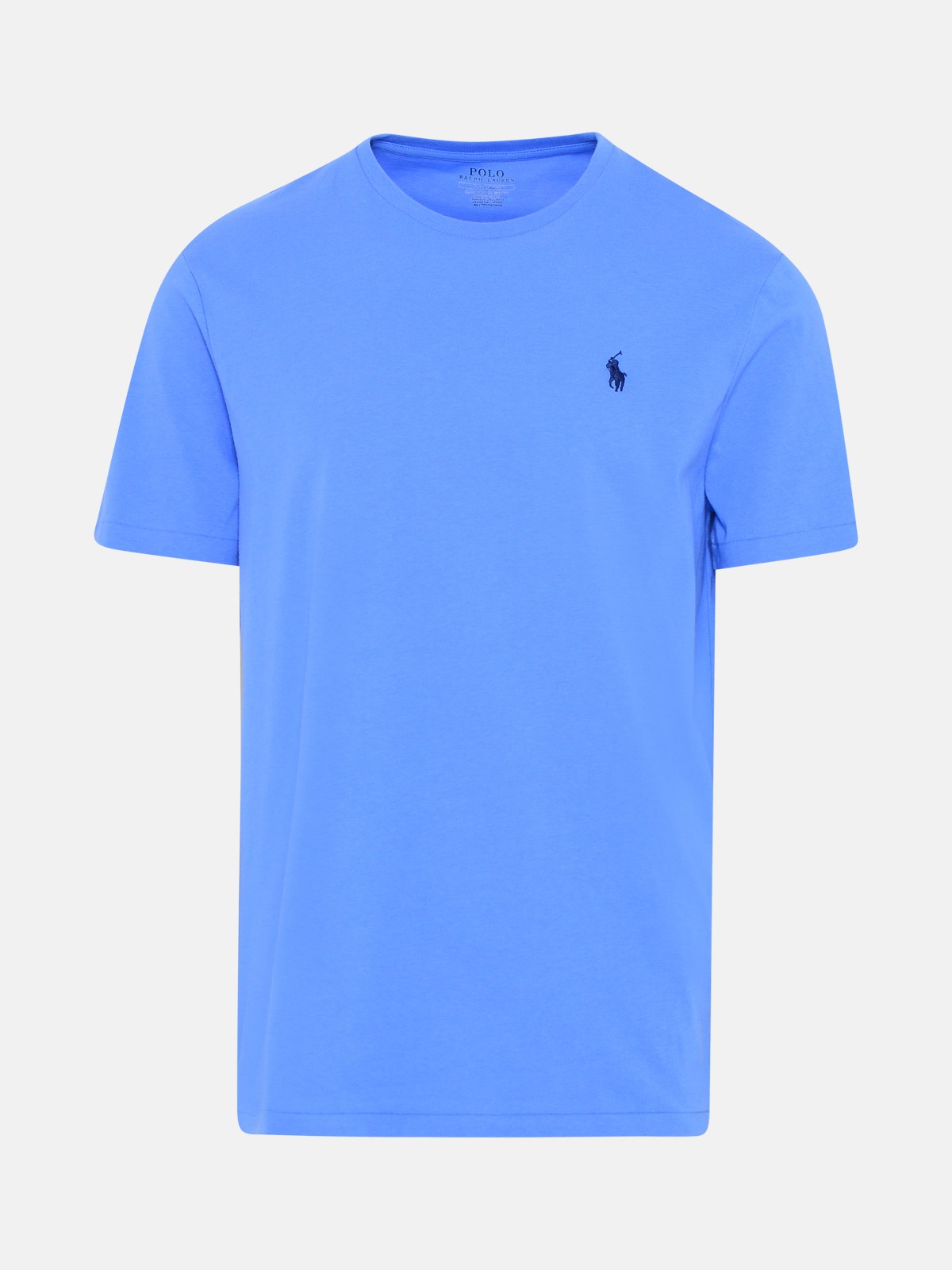 랄프로렌 남성 라이트 블루 코튼 티셔츠