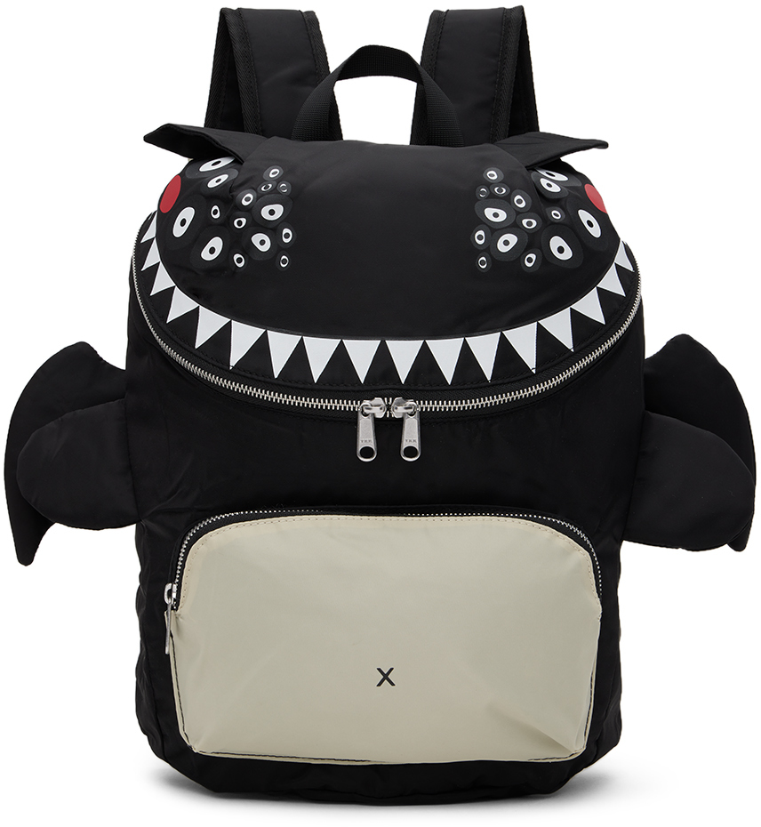 Charles Jeffrey Loverboy SSENSE Exclusive Kids Black Beitir Backpack