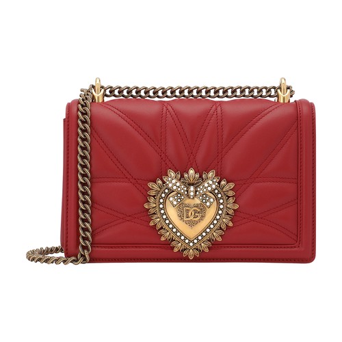 Dolce & Gabbana Medium Devotion Bag in Nappa Leather