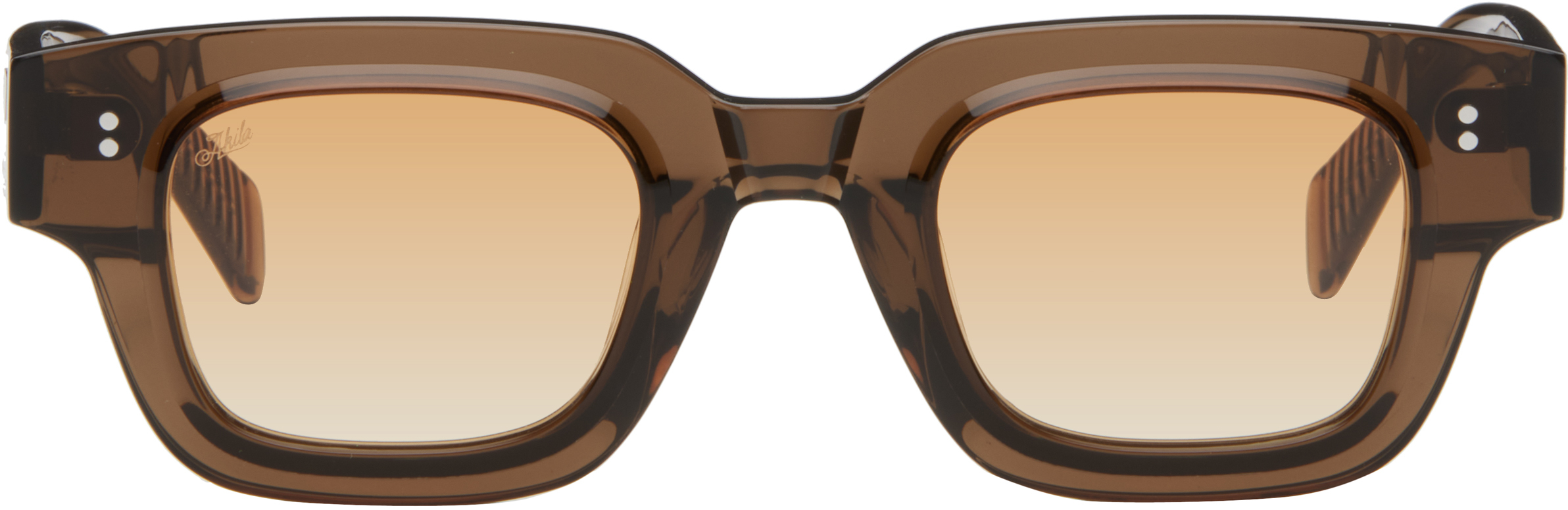 AKILA SSENSE Exclusive Brown Casia Sunglasses