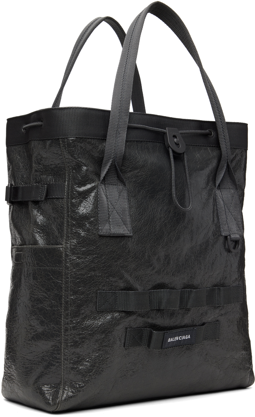 Army Medium Tote Bag in Black - Balenciaga