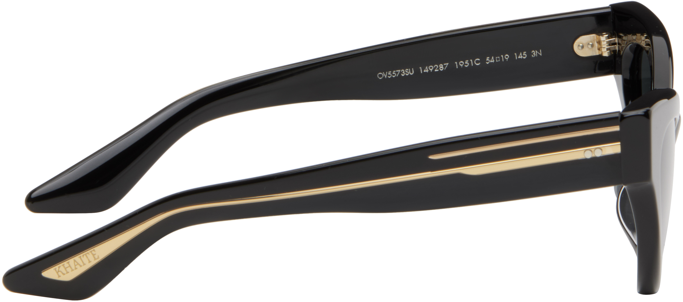 KHAITE Black Oliver Peoples Edition 1951C Sunglasses