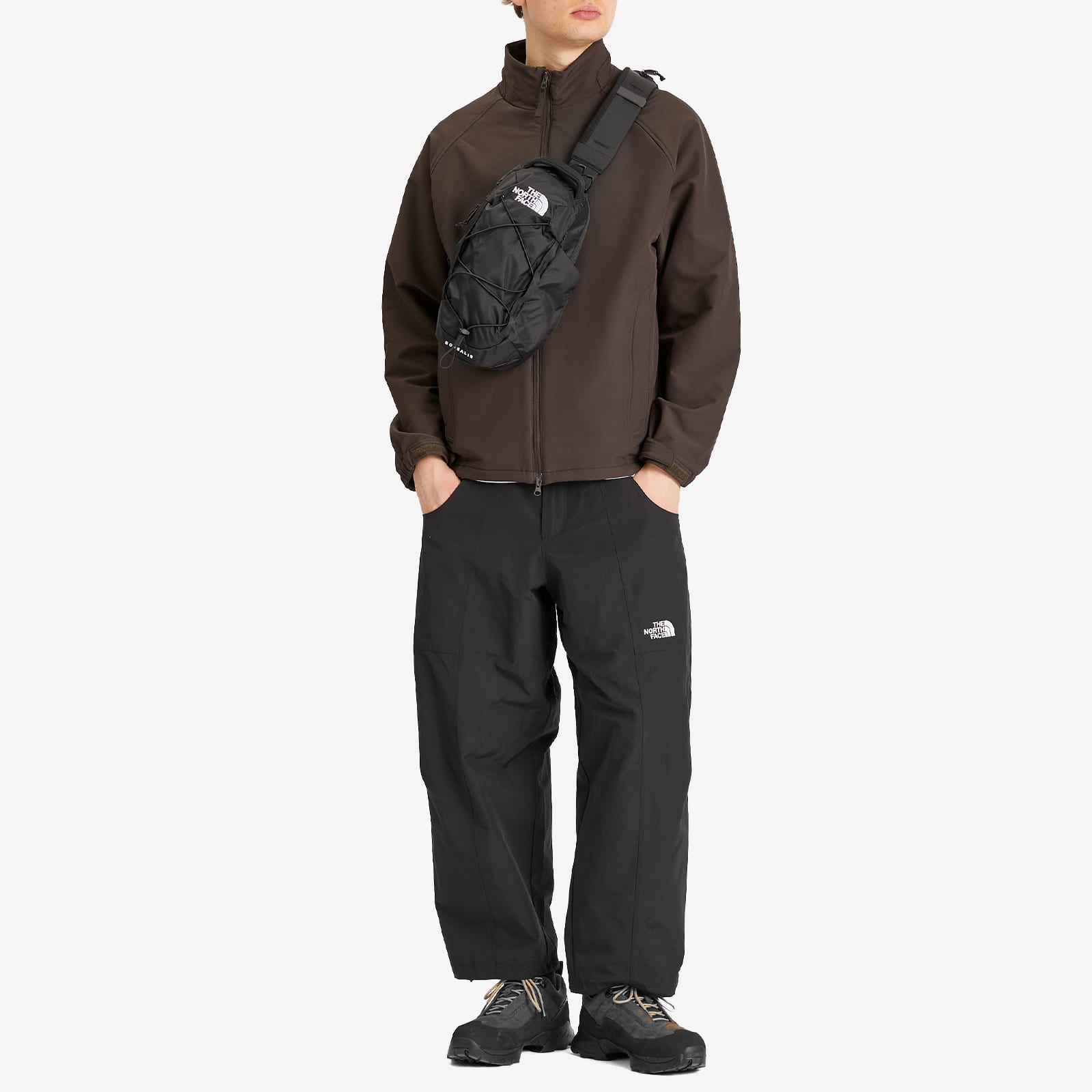 Men's Borealis Sling Bag in Tnf Black/Tnf White 