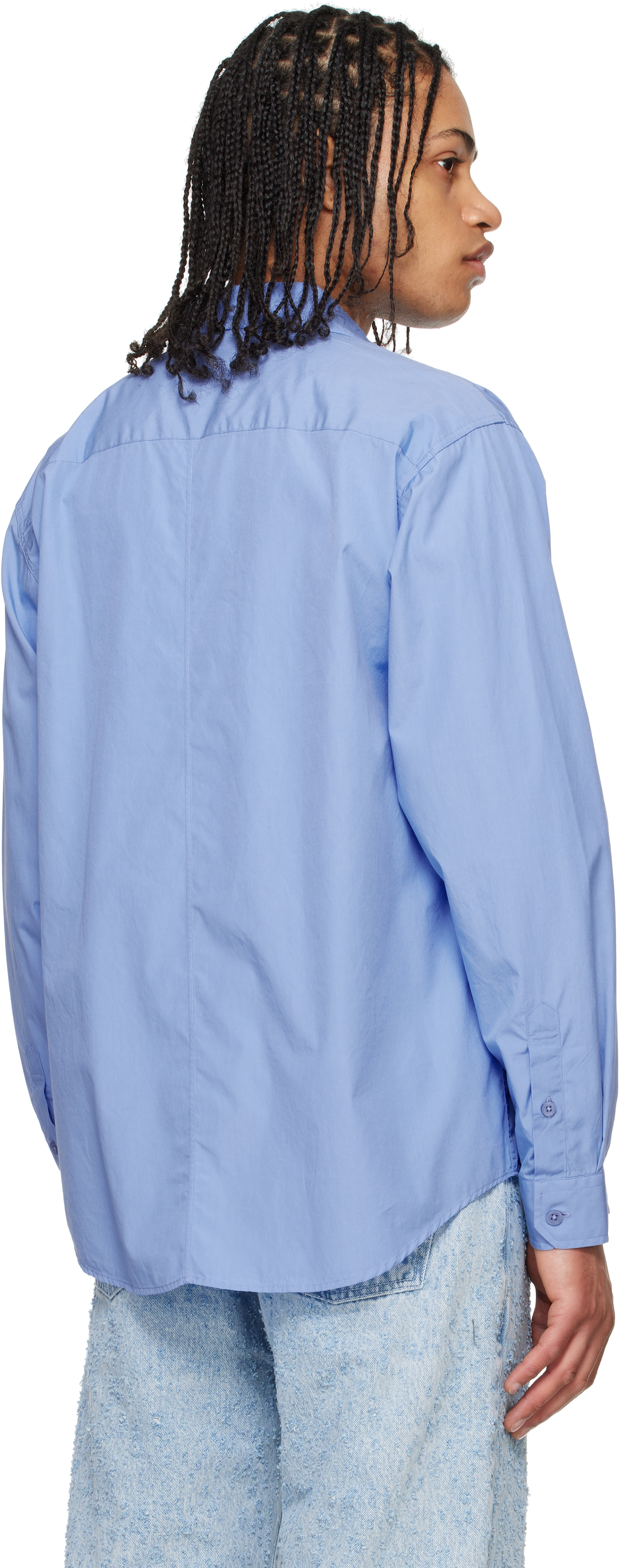 Mfpen Blue Evening Shirt