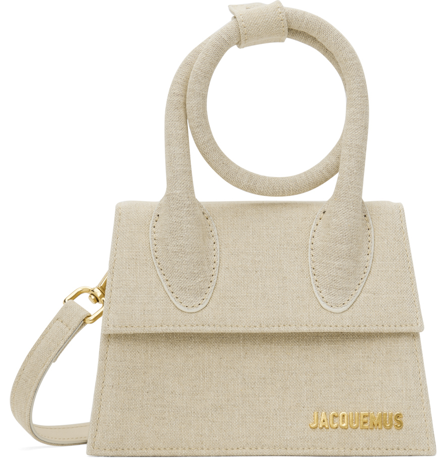 Jacquemus Off-White Le Papier 'Le Chiquito Long' Bag