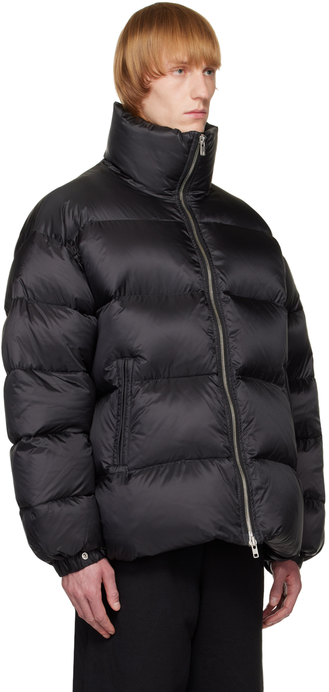 Fumito Ganryu black two-way down jacket - Realry: A global fashion