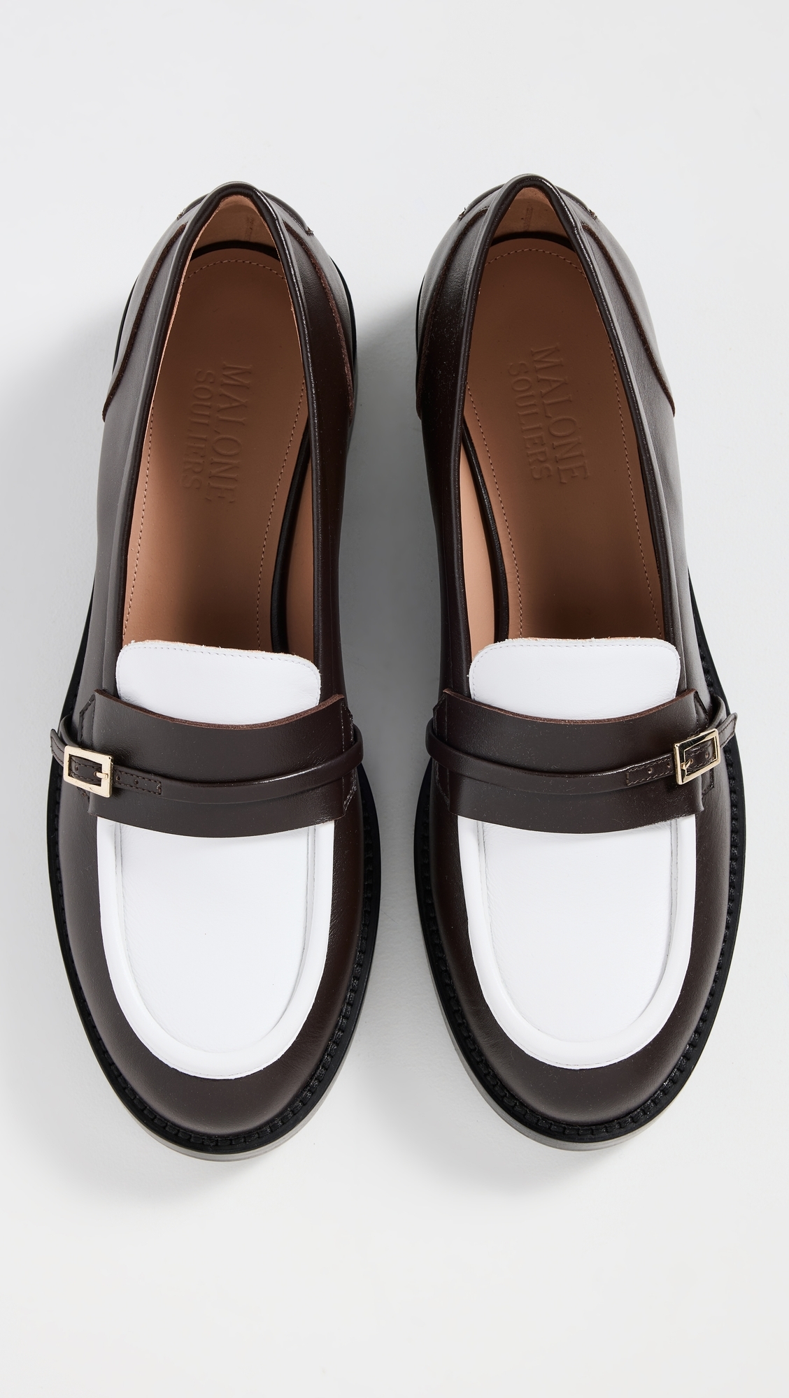 Keiona Loafers Ebony/White