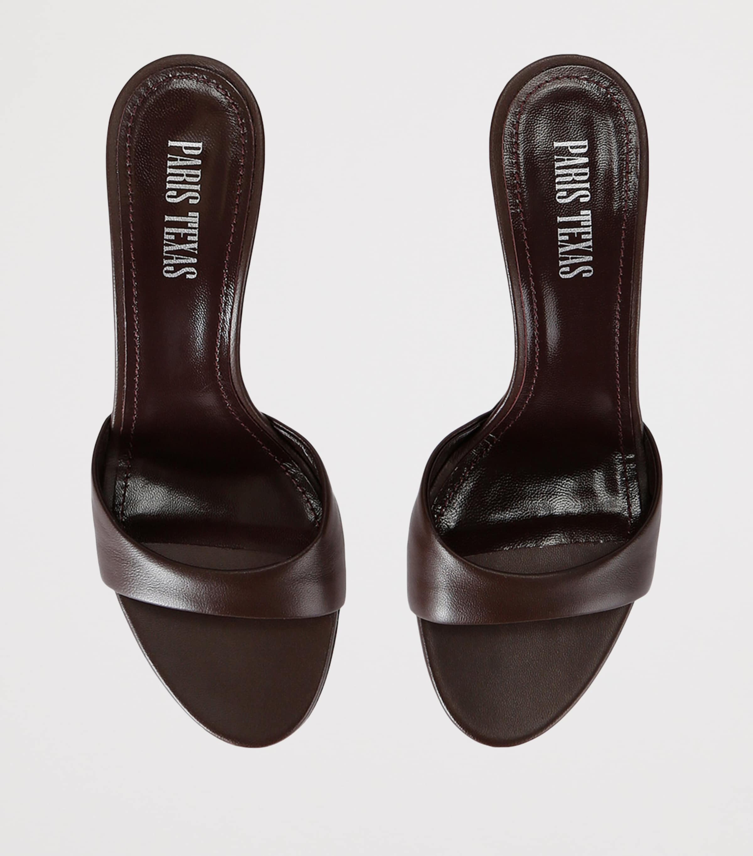 Paris Texas Nappa Leather Lidia Mules 70