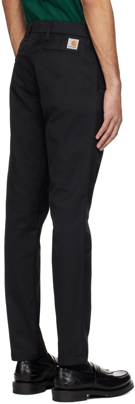 Carhartt Work In Progress Black Sid Trousers