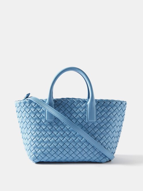 Bottega Veneta Small Intrecciato Cabat Tote Bag