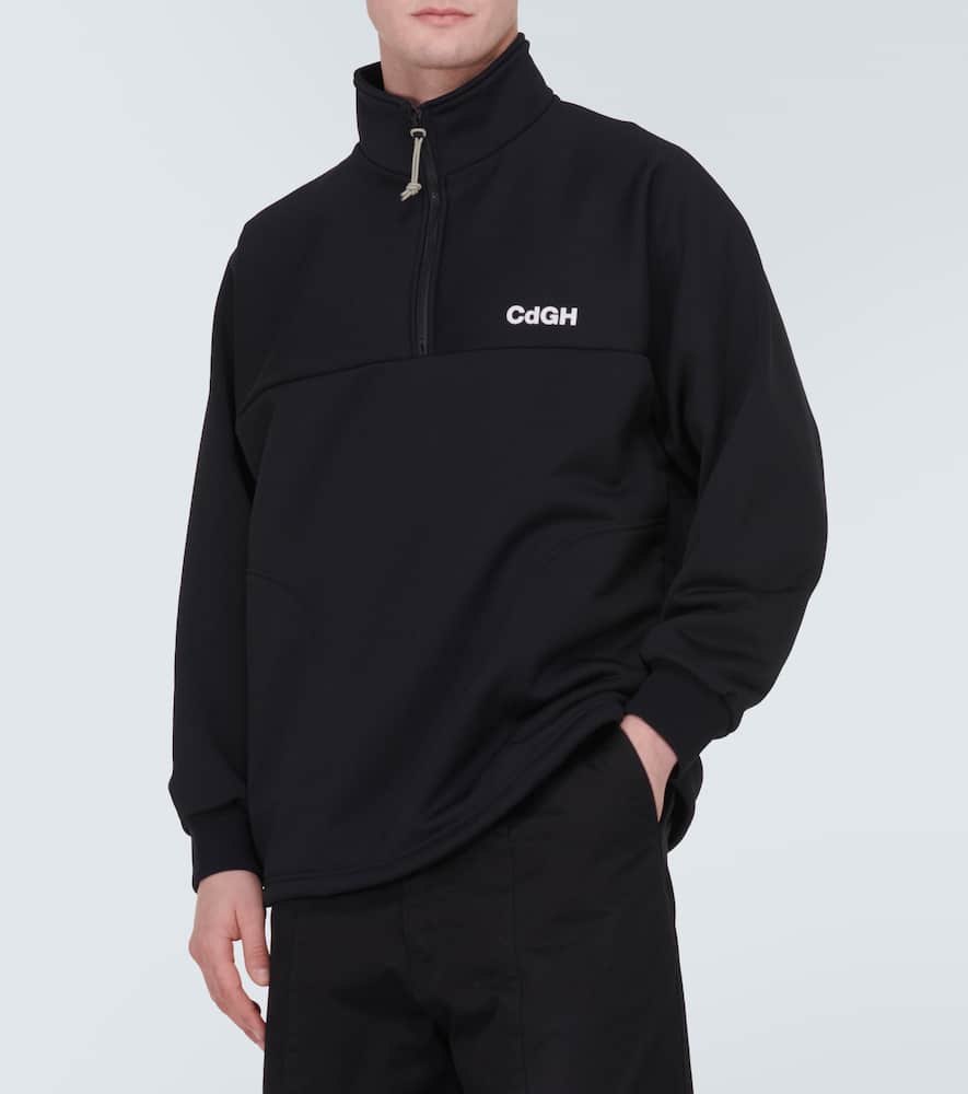 Comme des Garçons Homme Logo half-zip sweatshirt