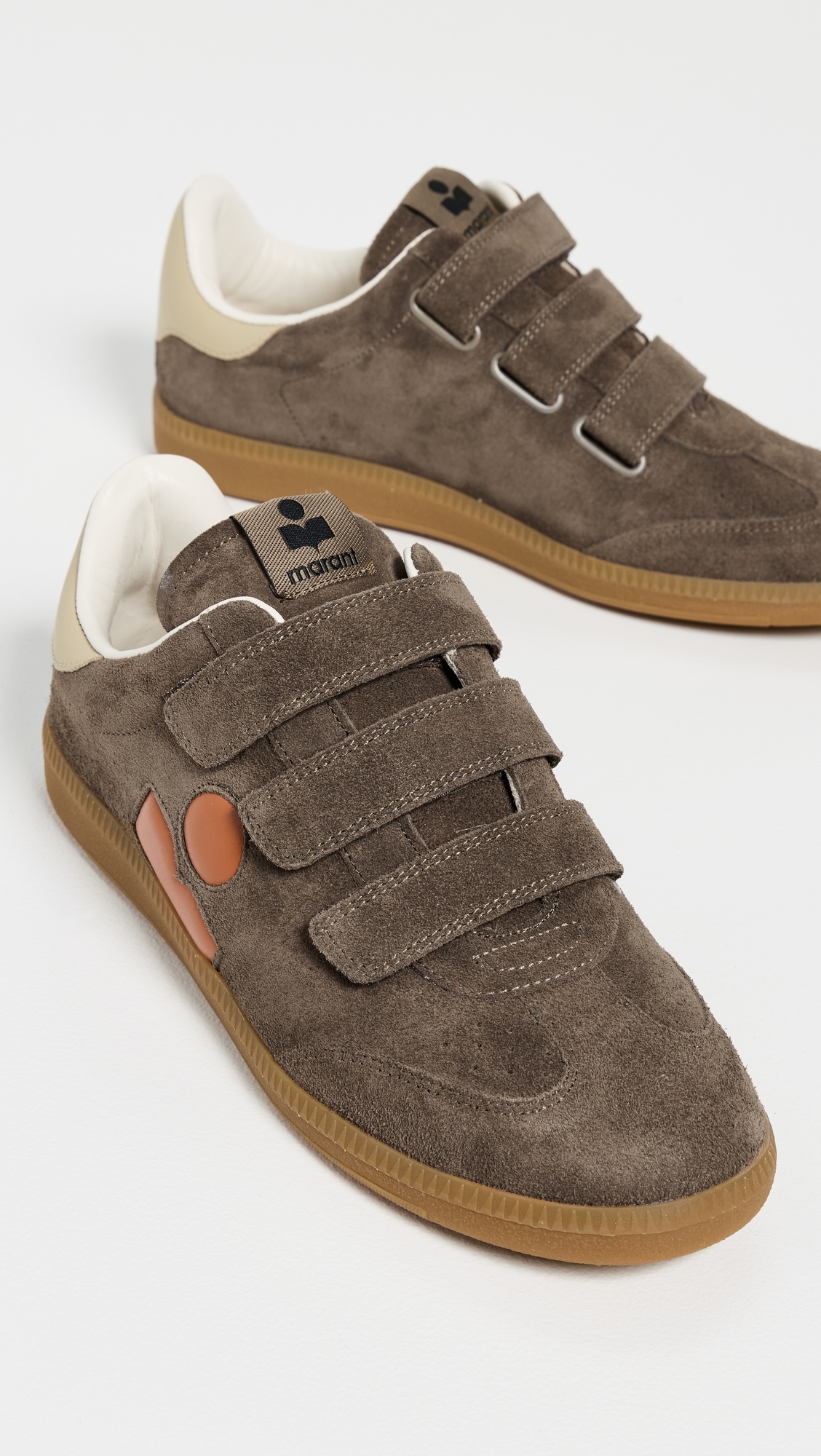 Beth Sneakers Khaki/Orange