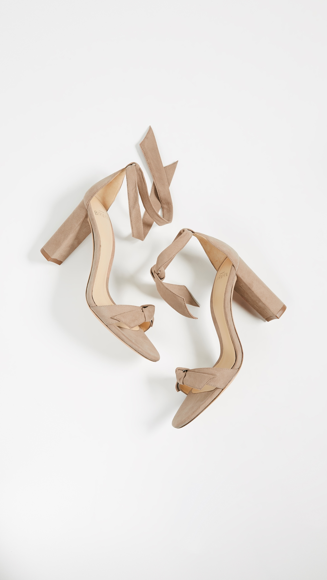 Clarita Block 90mm Sandals Cameo