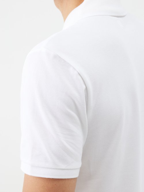 Ralph Lauren Embroidered cotton piqué polo shirt - Realry: A global fashion  sites aggregator