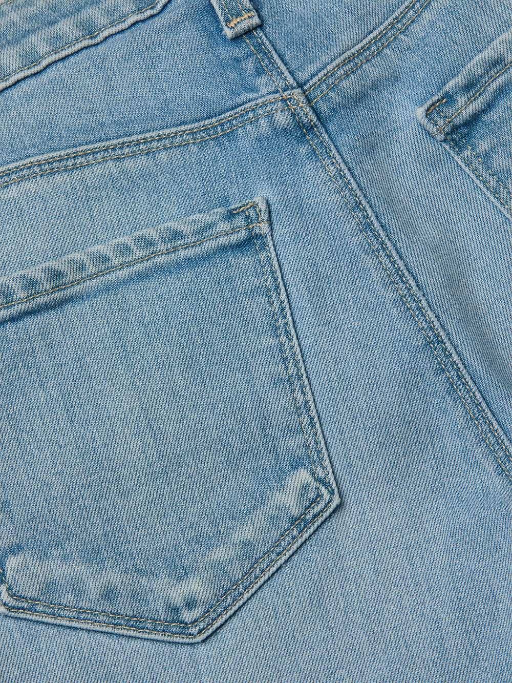 Mira Cropped Bootcut Jean In Barker