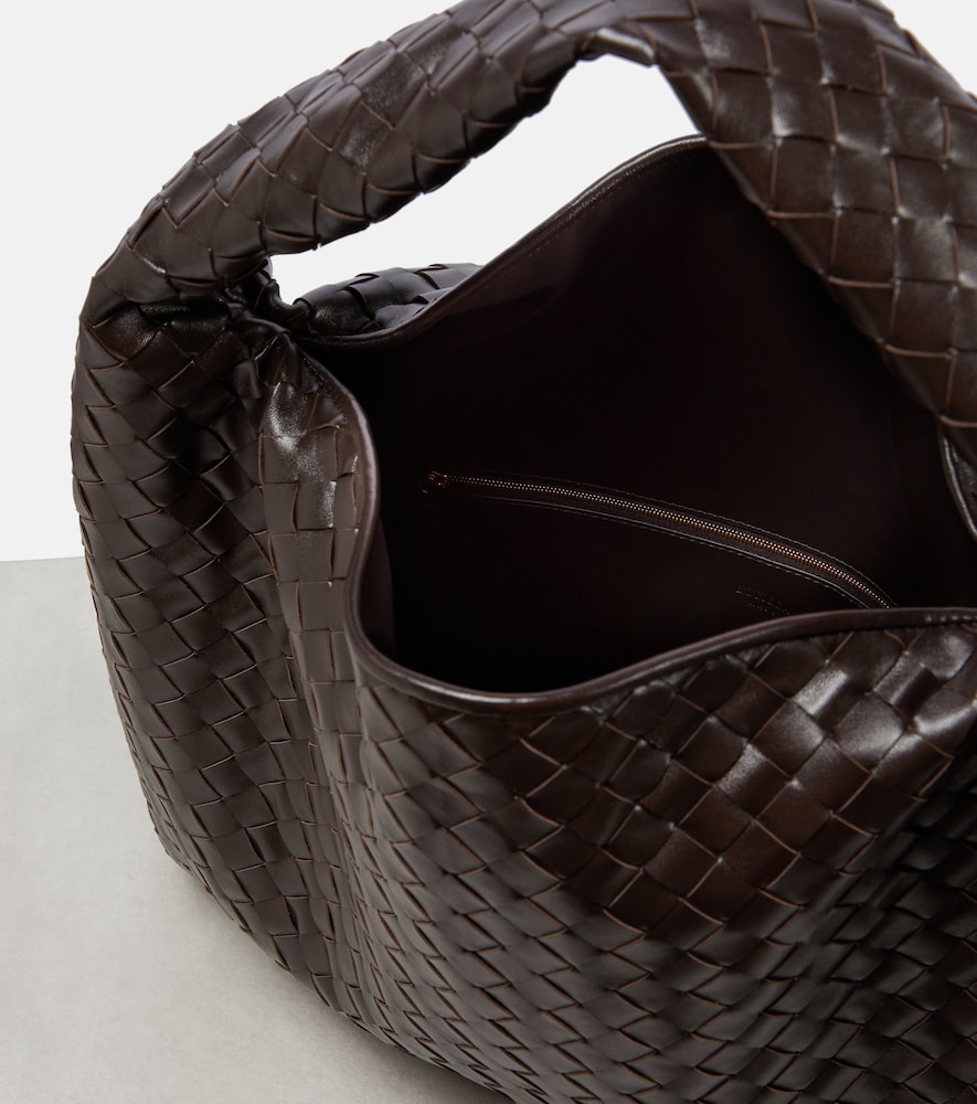 Bottega Veneta Hop Large Leather Tote Bag