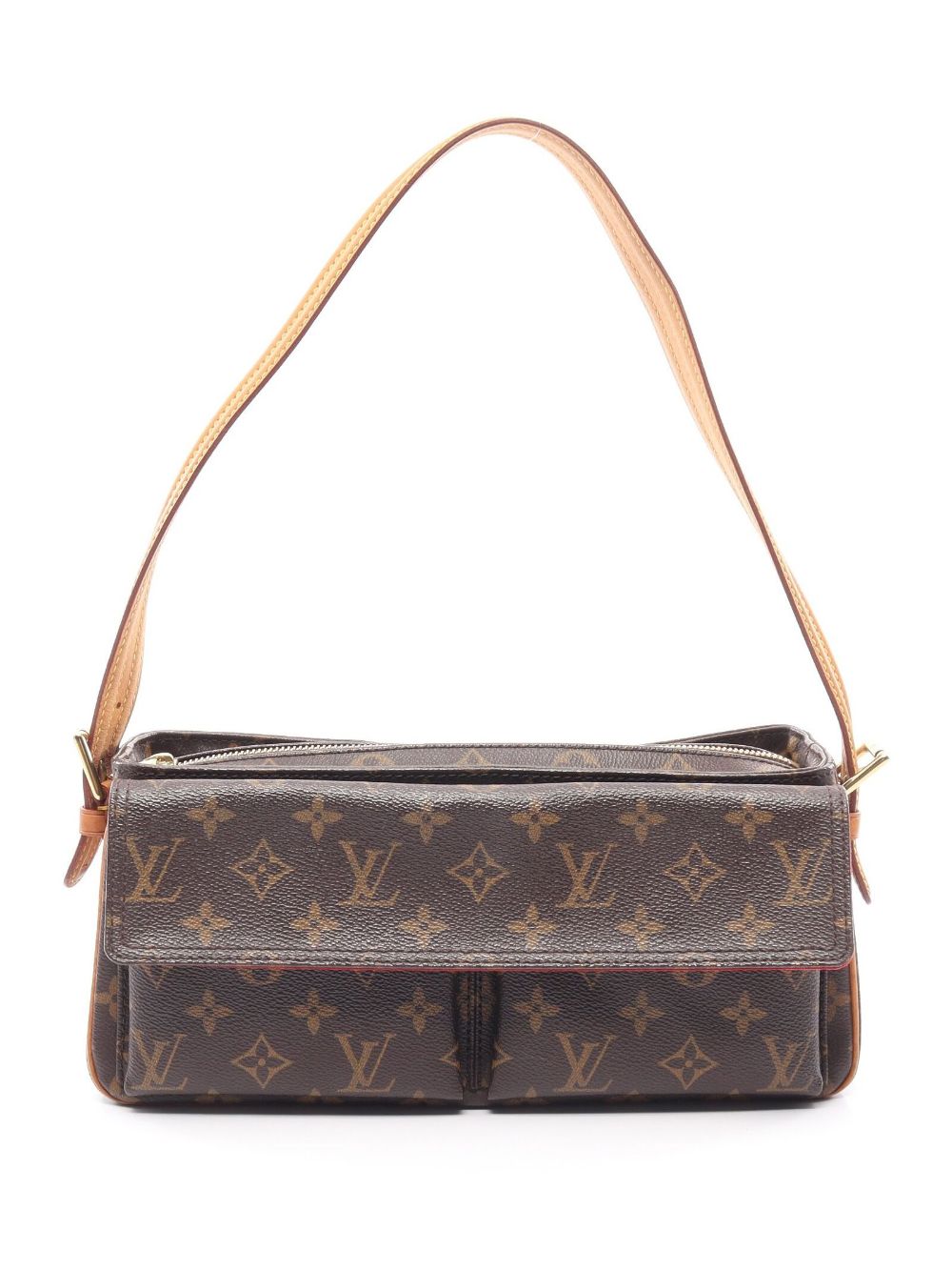 Louis Vuitton 2004 Pre-owned Cite GM Shoulder Bag - Brown