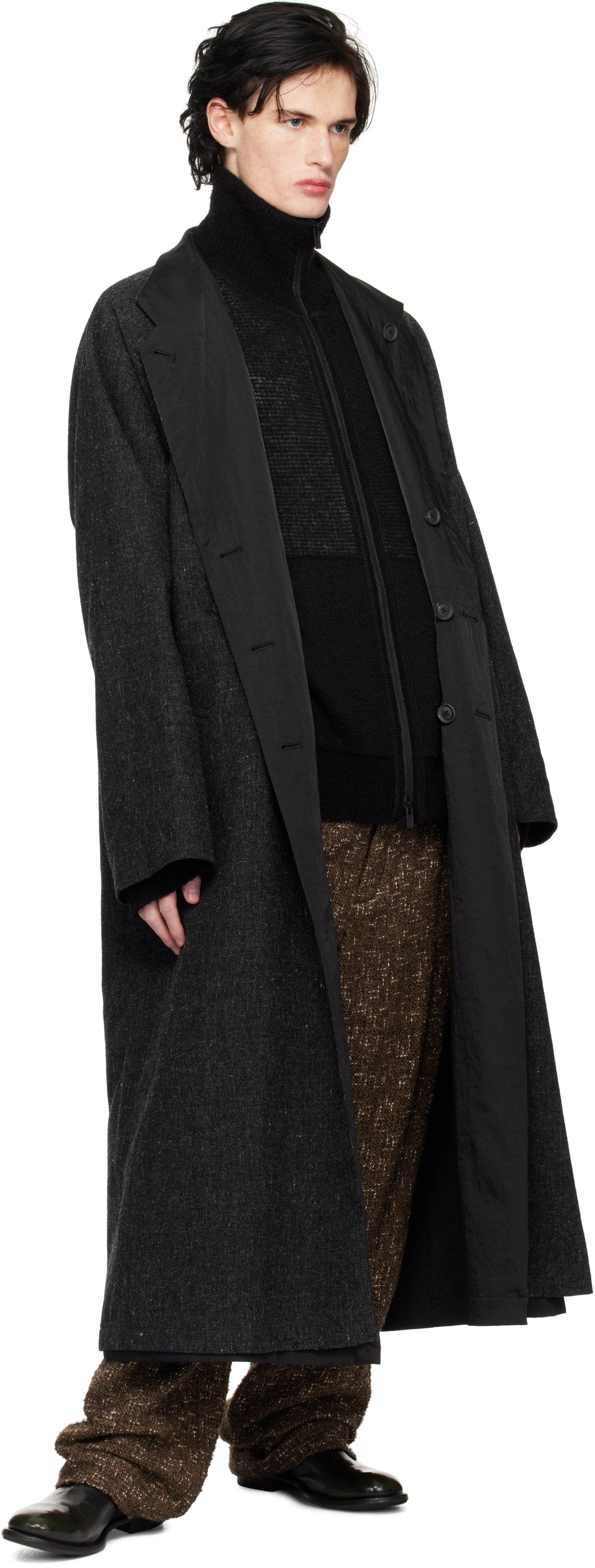 Officine Creative Black Chronicle 123 Chelsea Boots