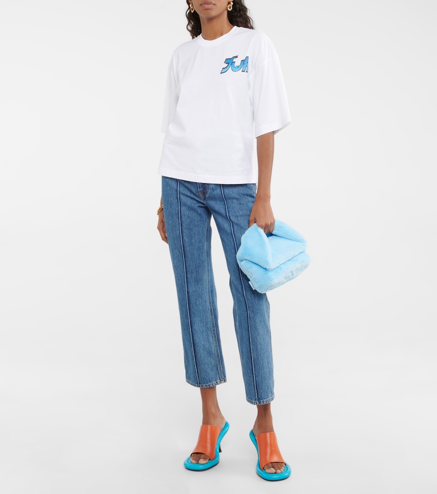 X Run Hany logo cotton T-shirt