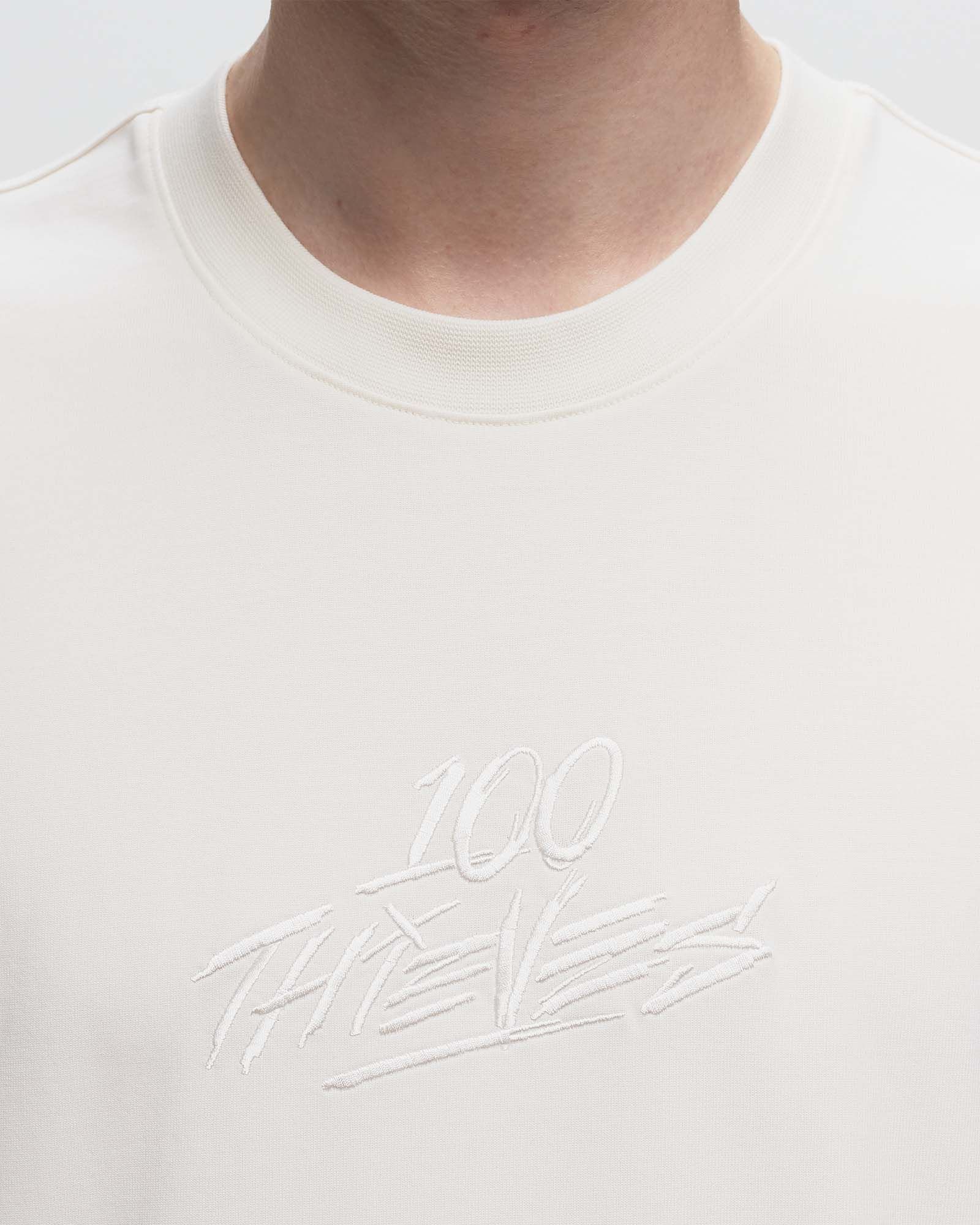 X 100 Thieves TEE white male Shortsleeves now available at BSTN