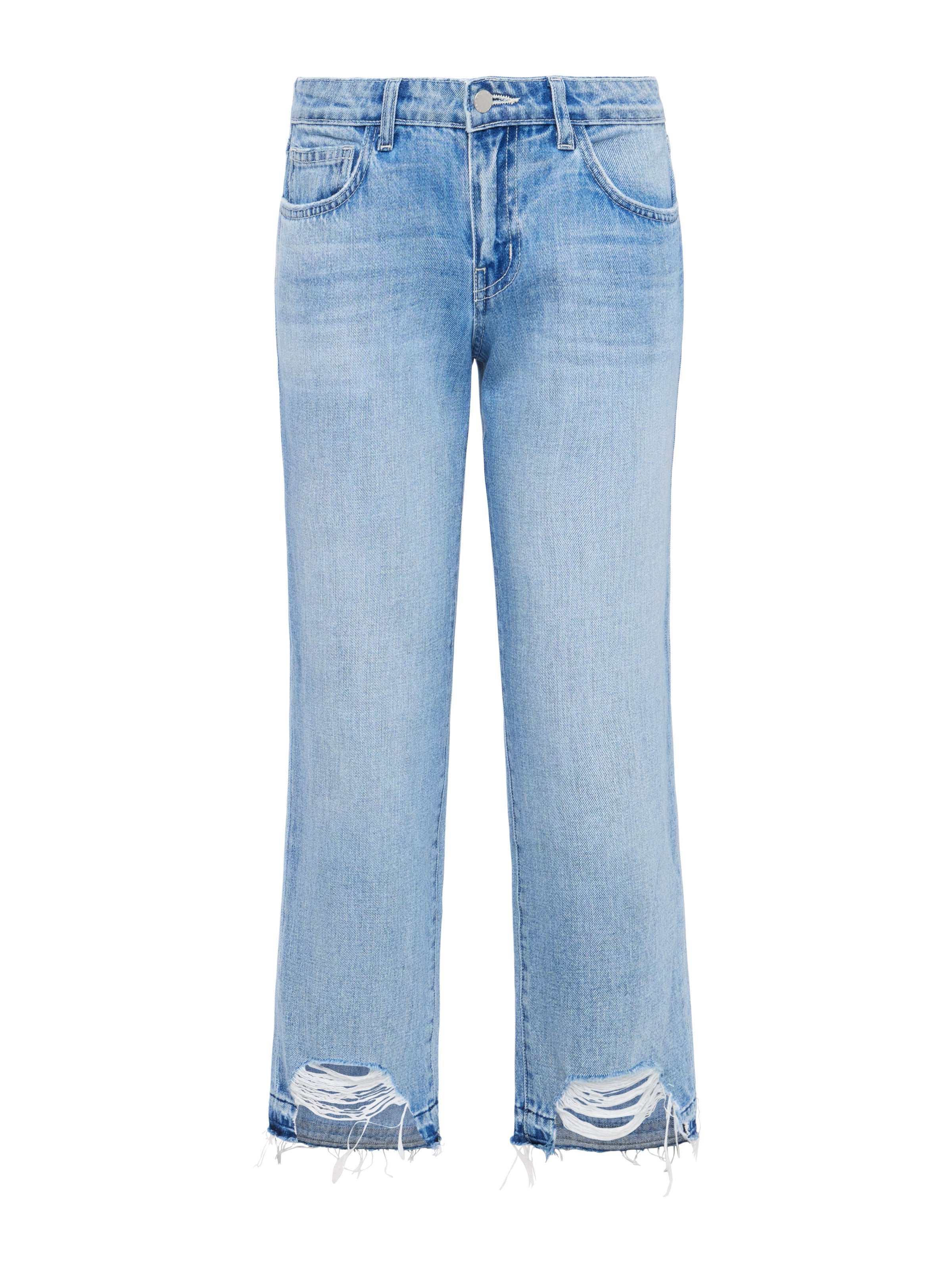 Blaine Cropped Stovepipe Jean In Albee