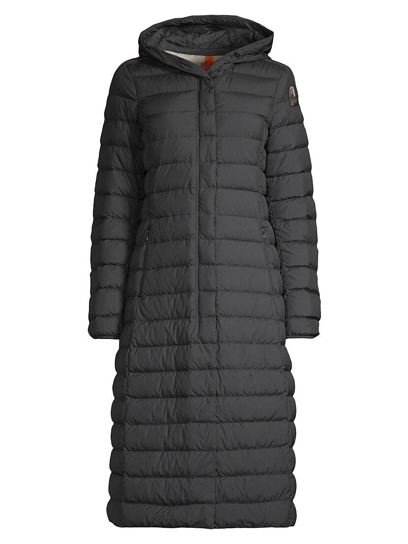 Omega Quilted Long Jacket