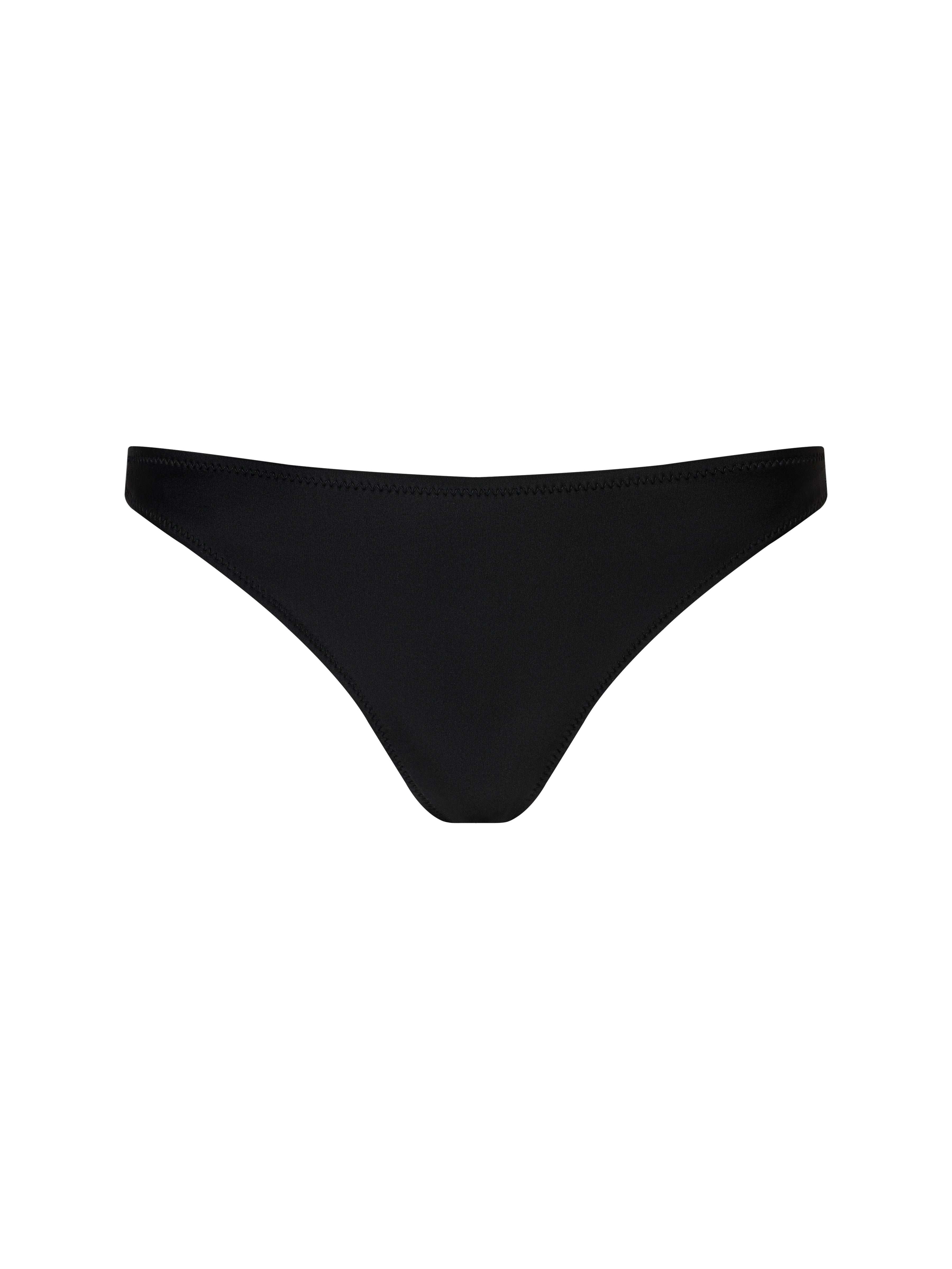 Jean Bikini Bottom In Black